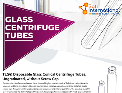 Glass Centrifuge Tube