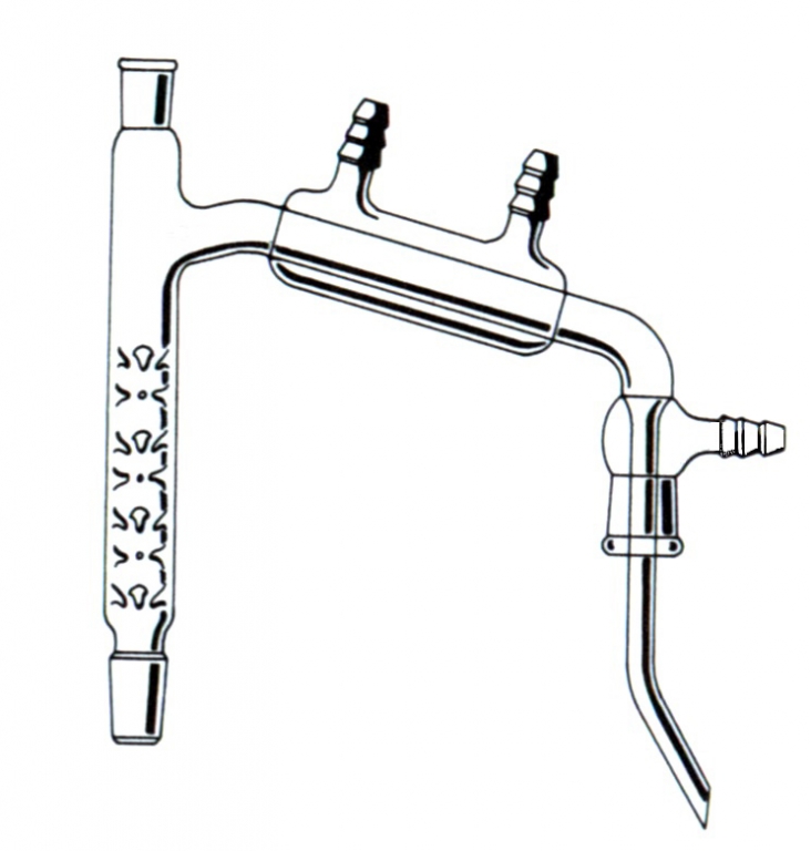 Distillation Head, Vigreux, Micro