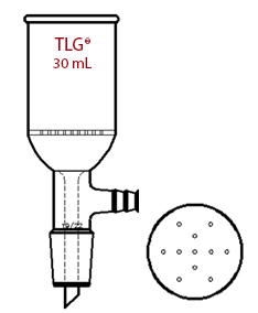 Filter Funnel, Buchner, Inner Joint, Perforated Plate