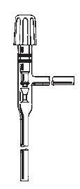 Valve, High Vacuum, PTFE, O-Ring