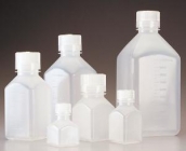 Square bottles, Plastic