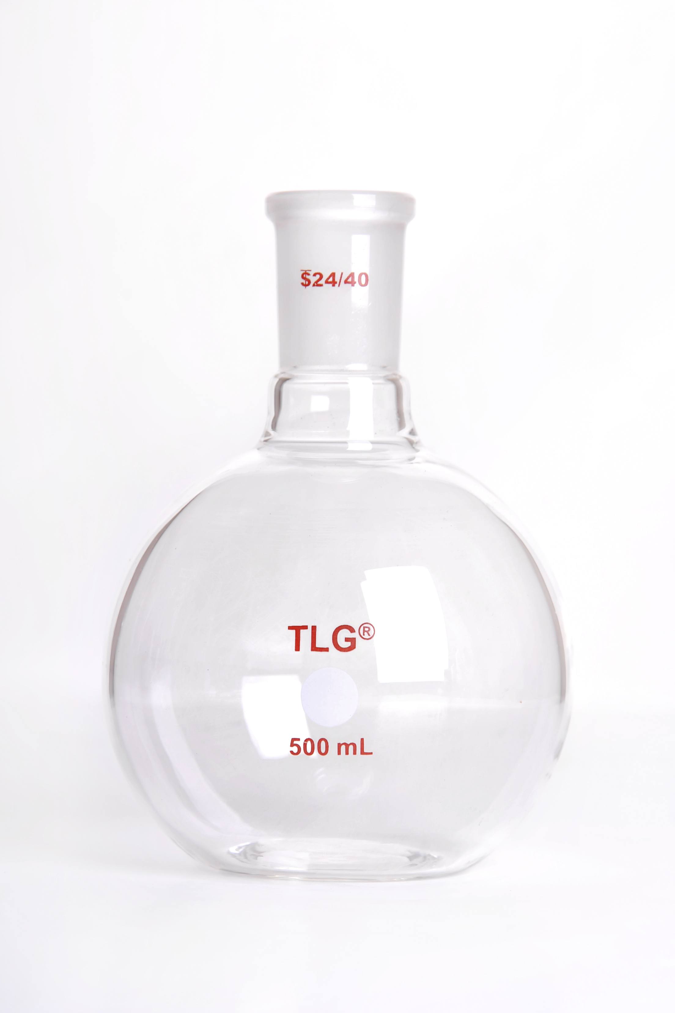 Flask, Flat Bottom, Single Neck