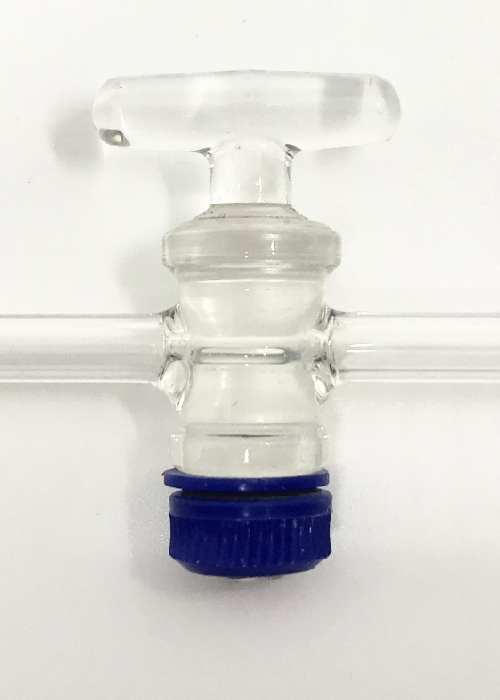 Stopcock, Straight Bore, Glass Plug