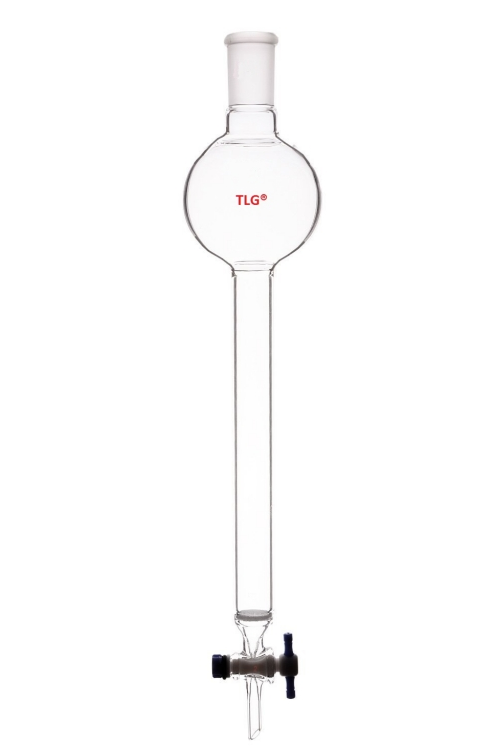 Chromatography, Column, With Reservoir, Standard Taper Joint, Teflon® Stopcock, Fritted Disc