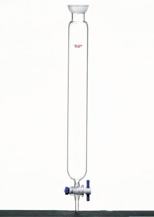 Chromatography Column, Spherical Joints, Teflon® Stopcock