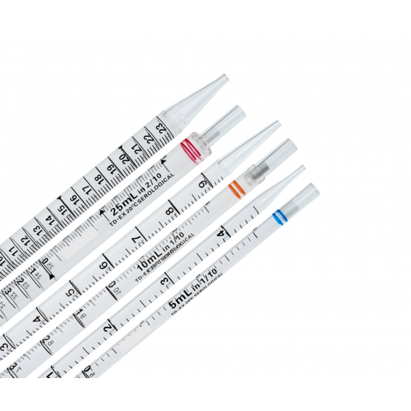 Plastic Serological Disposable Pipettes, Sterile